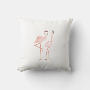 Coussin Flamant rose