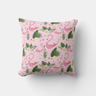 Coussin Flamant rose Collection d'été Un design 8