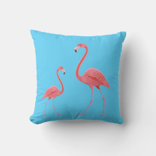 Coussin Flamant rose d'oreiller extérieur