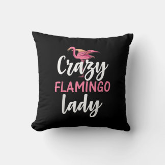 Coussin Flamant rose - Flamant rose fou cadeaux dame