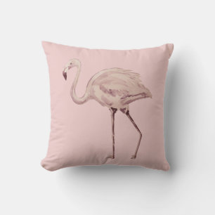 Coussin Flamant rose rose Floride Écouteur extérieur