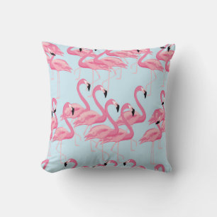 Coussin Flamant rose : Tropical Vintage Print