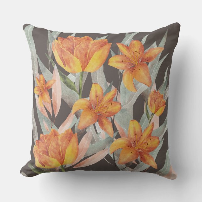 COUSSIN FLAMANTS ROSES (Recto)