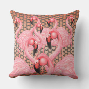 Coussin Flamants roses sur la Parade