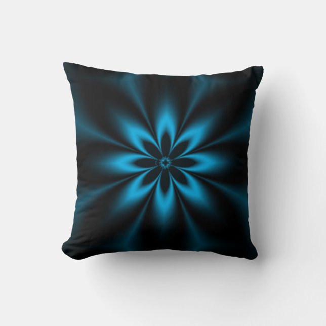Coussin Flamme bleue (Recto)