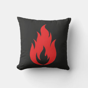 Coussin Flamme rouge