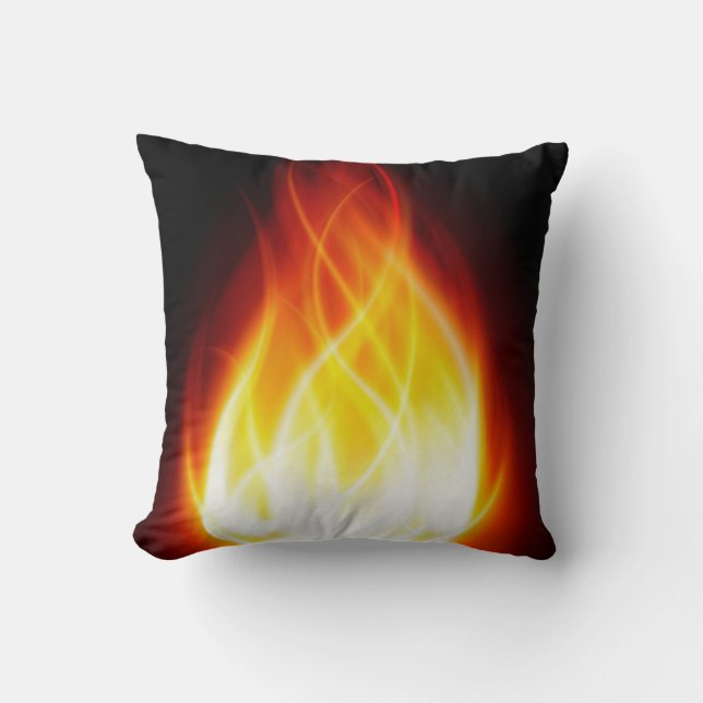 Coussin Flammes éclatantes iPhone / coque ipad (Recto)