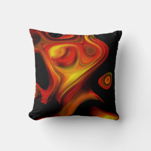 Coussin Flammes Tordues