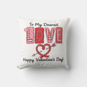 Coussin Flèche de Cupidon Petit Chéri de la Saint-Valentin