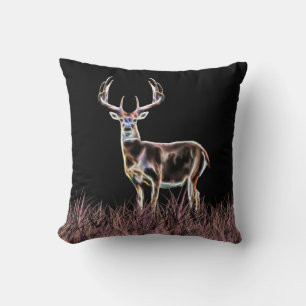 Coussin Flèche légère rustique du cerf de Virginie