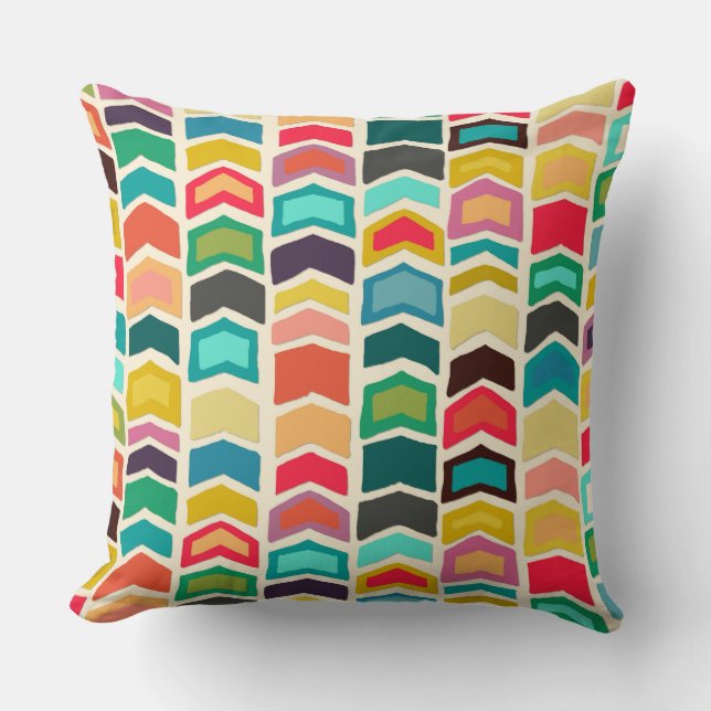 Coussin flèche pop ivoire (Recto)
