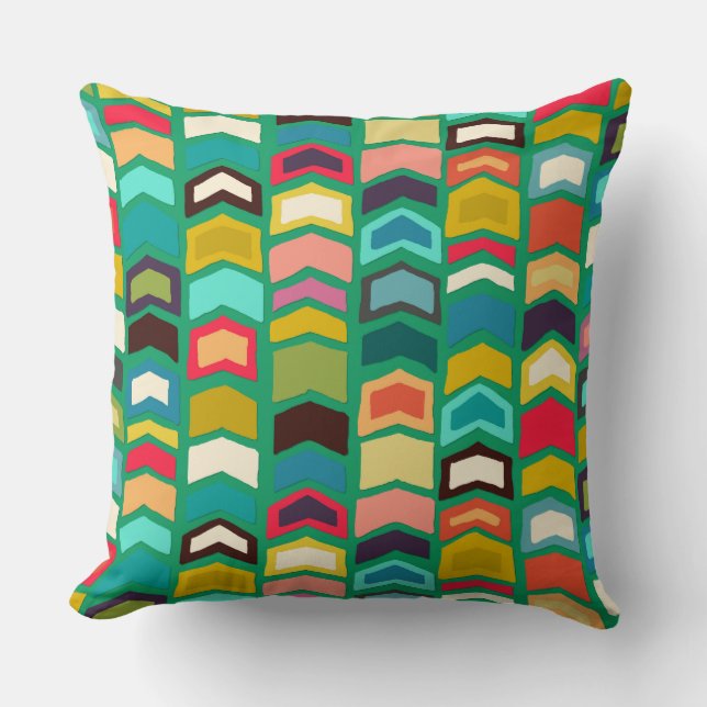 Coussin flèche vert (Recto)