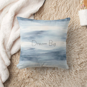 Coussin Flèches blanches bleues