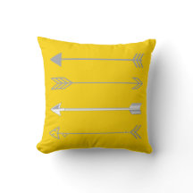 Flèches gris tendance sur Marigold Jaune