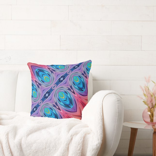 Coussin Flèches multicolores Colorée à terme (Canapé)