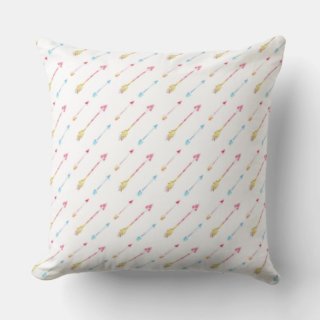 Coussin Flèches tribales (Recto)