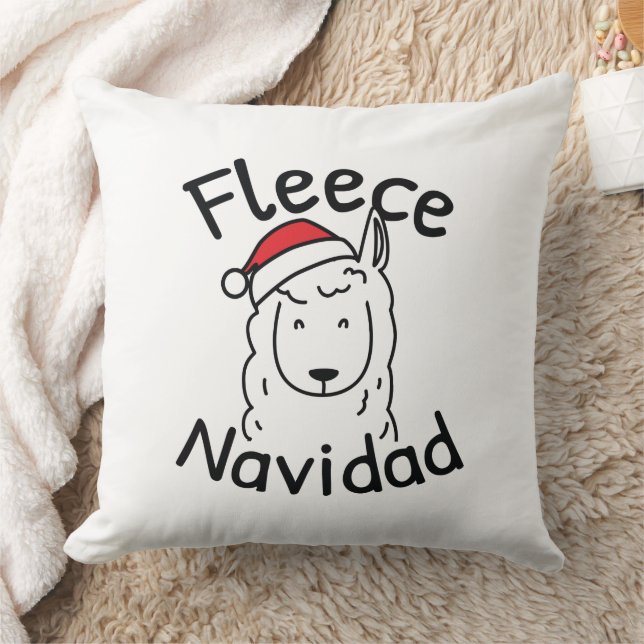 Coussin Fleece Navidad (Couverture)