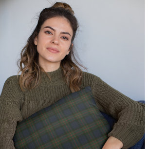 Coussin Fletcher de Dunans Modern Original Tartan écossais