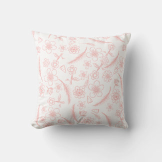 Coussin fleur