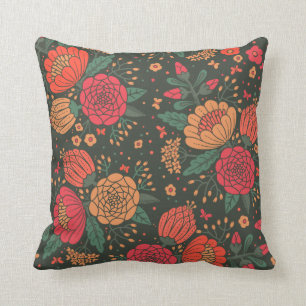 Coussin fleur