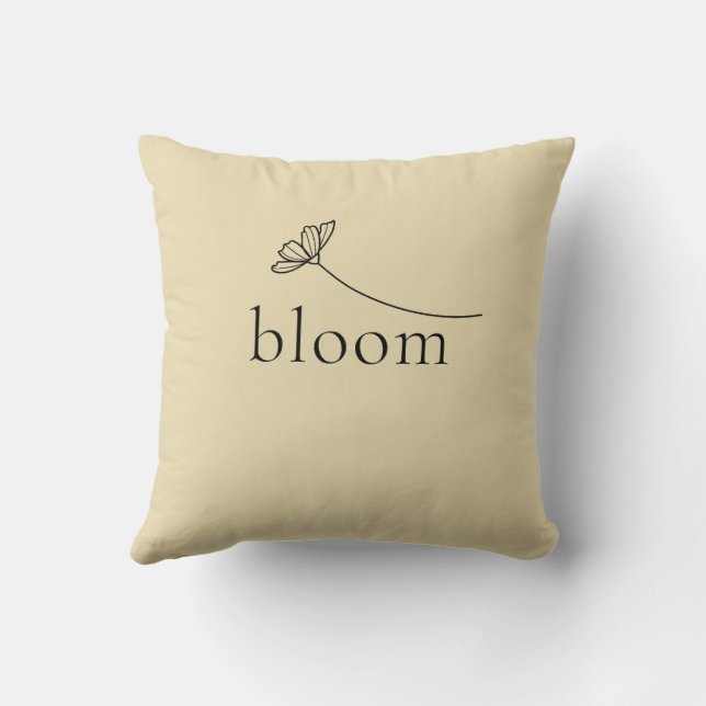 Coussin Fleur (Verso)