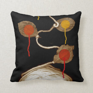 Coussin fleur 2013 de fil