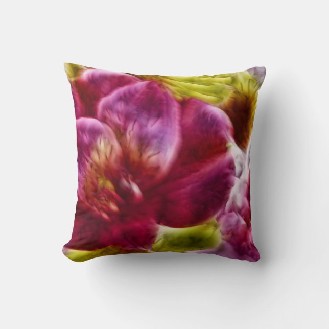 Coussin Fleur abstraite (Recto)