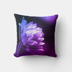 Coussin Fleur Au Soleil Noir Et Blanc Couleur Tint