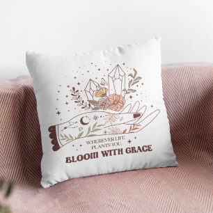 Coussin Fleur avec grâce