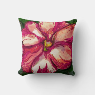 Coussin Fleur Balsam rose