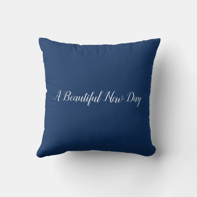 Coussin Fleur Classique Épanouie Élevante (Verso)