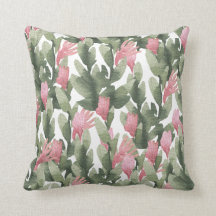 Fleur de cactus abstraits vert rose pastel