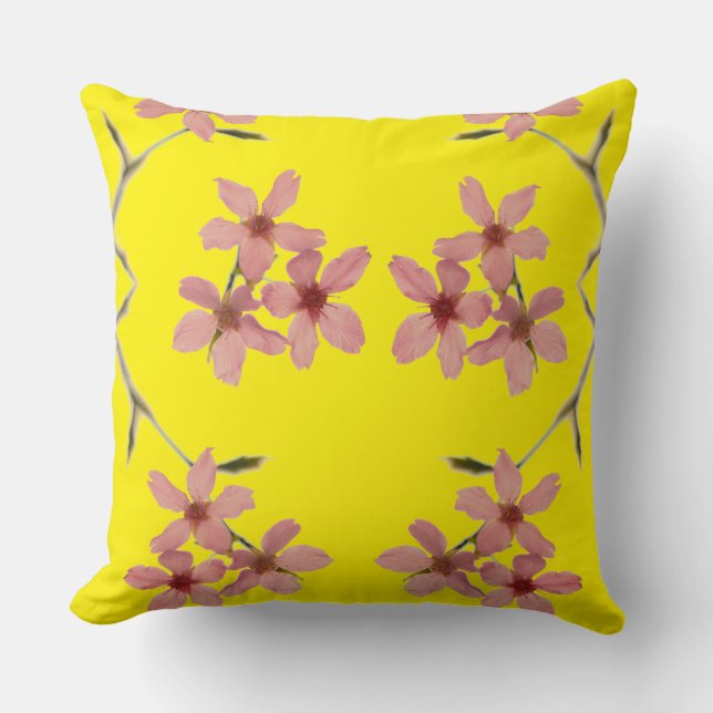 Coussin Fleur de cerise (Recto)