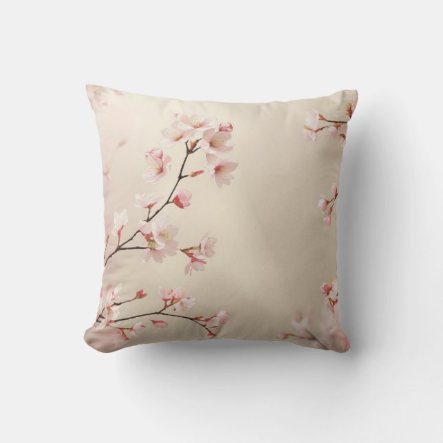 Coussin Fleur de cerise (Recto)