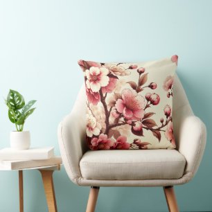 Coussin Fleur de Cerisier