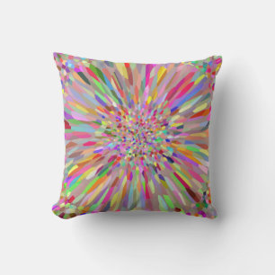 Coussin Fleur de Confetti Été