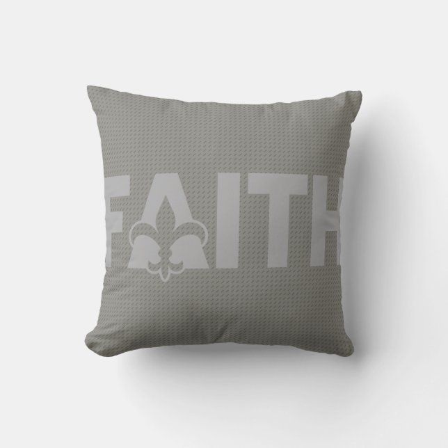 Coussin Fleur de lis Foi (Recto)