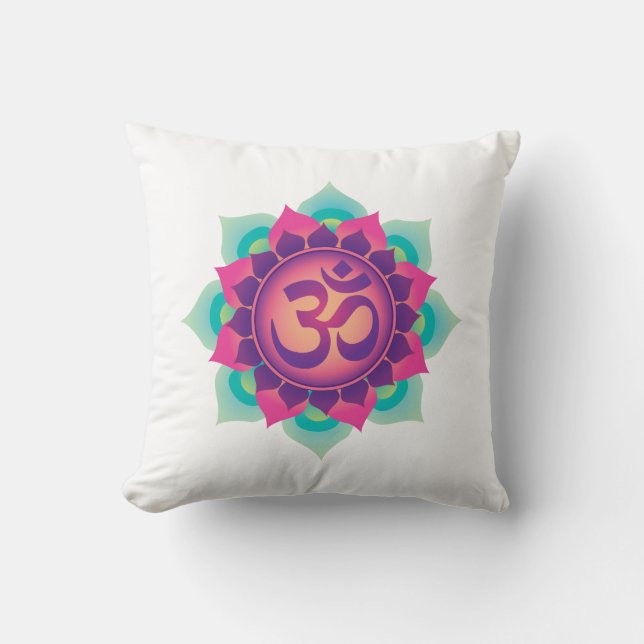 Coussin Fleur de Lotus (Recto)