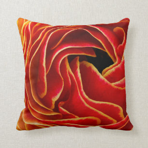 Coussin Fleur de macro Champs de fleurs Carlsbad, CA