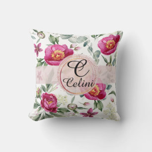 Coussin Fleur de pivoine sans soudure motif Jeu d'oreiller