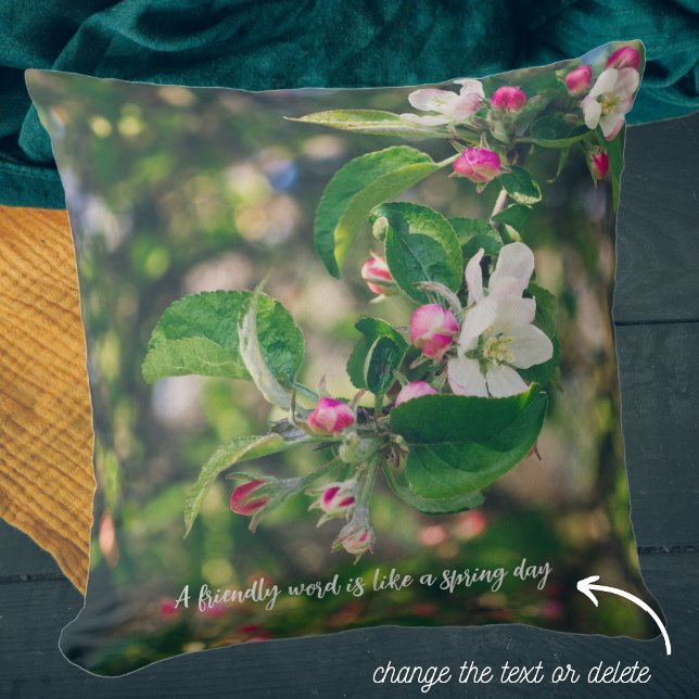Coussin Fleur de pomme (Créateur téléchargé)