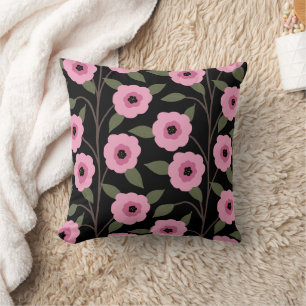 Coussin Fleur de prairie Fleur sauvage de printemps Jardin