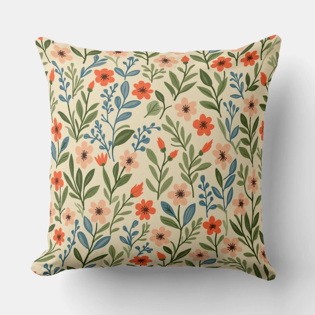 Coussin Fleur de printemps (Recto)