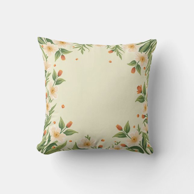 Coussin Fleur de printemps (Recto)