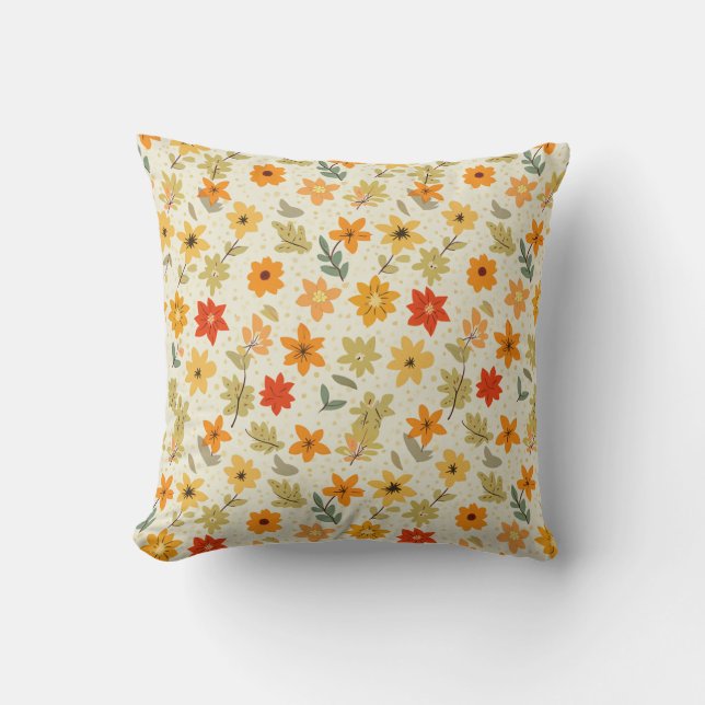 Coussin Fleur de printemps (Recto)
