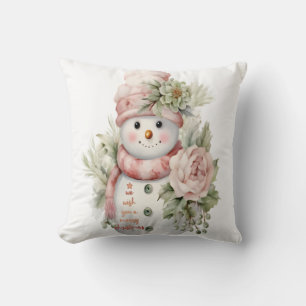 Coussin Fleur d'hiver