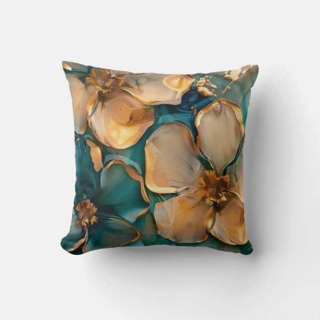 Coussin Fleur d'or (Recto)