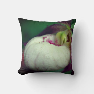 Coussin Fleur d'orchidée blanche Lady Grosse