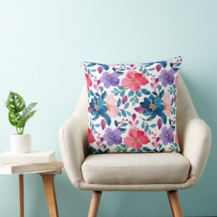 Coussin Fleur Festival 20x20 Jeu d'oreiller