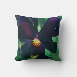 Coussin Fleur Iris Violet foncé Coussin Jeu Oreill